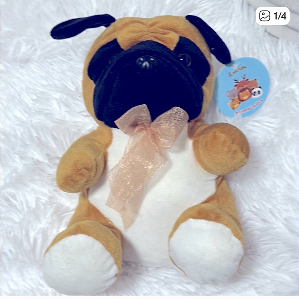 🆕 Animal Pals Plush Dog Stuff Animal